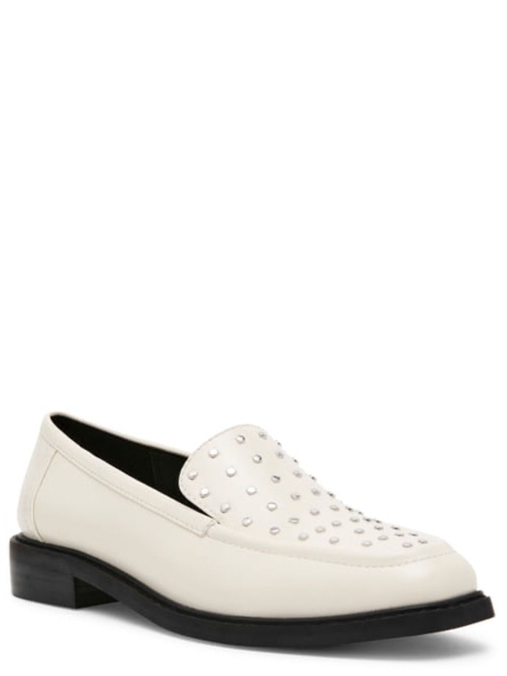 The DV Dolce Vita Women's Fran-S Studded Slip On Loafer Size 8 NWT - White